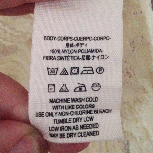 Free People Pullover Sheer Lace Blouse Size Small - Picture 3 of 5